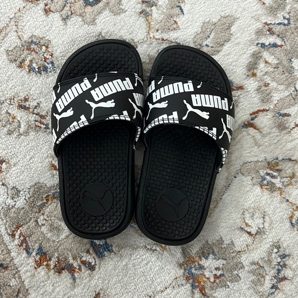 Puma Other - Puma Little Kid’s Slippers, Boys, Toddler/ Preschooler, Size 11, Black, NWOT